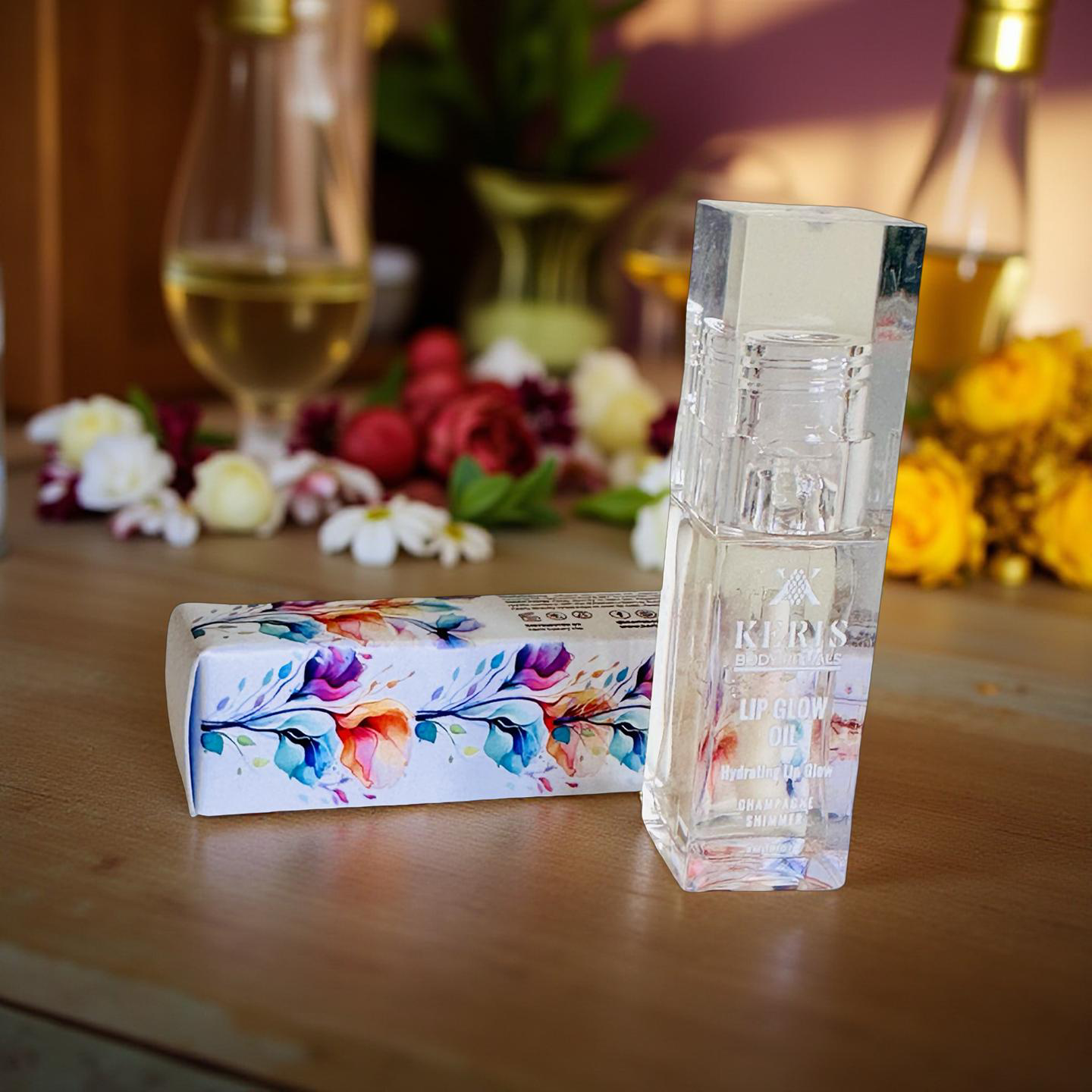 Keris Lip Glow Oil - Champagne Shimmer