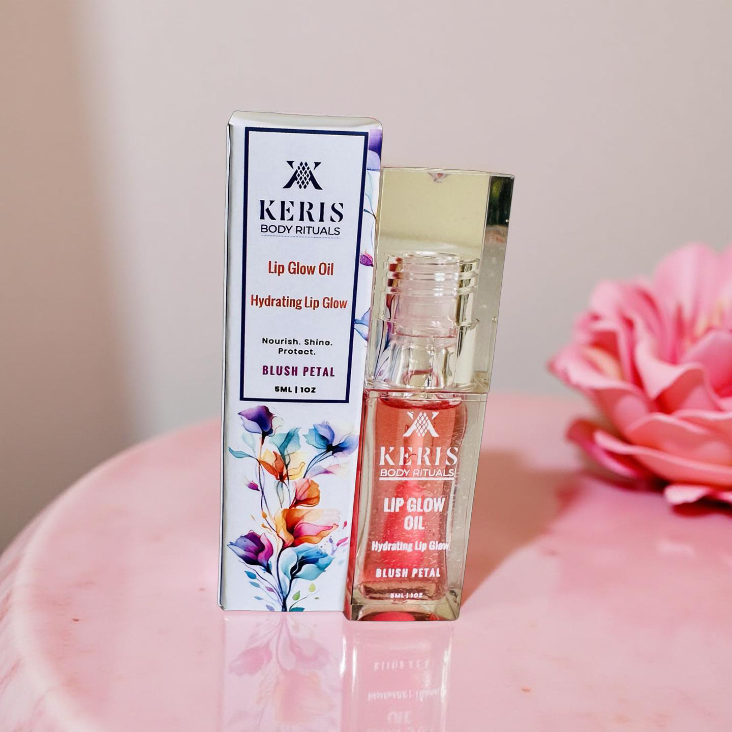 Keris Lip Glow Oil  - Blush Petal